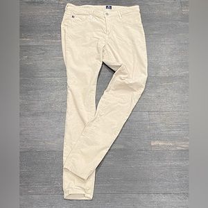 Soft stretchy beige pants!!  Adriano Goldschmied the Legging for Calypso 31R